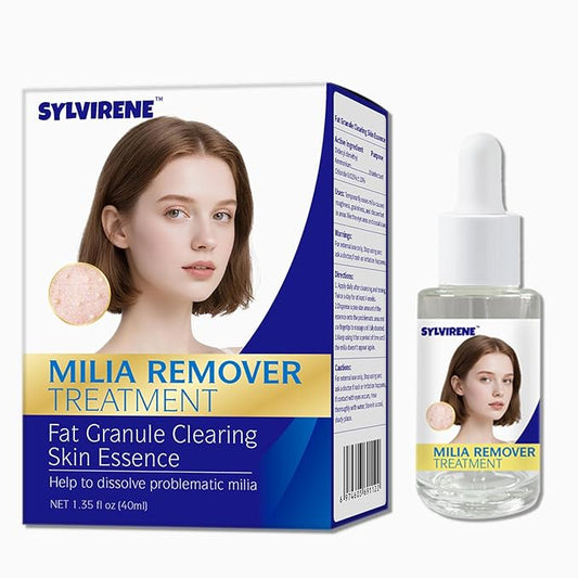 Milia Spot Treatment Serum with Salicylic Acid - Eases Milia-Caused Roughness & Graininess - Milia Remover for Eyes & Face - 40ml