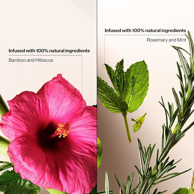 Suave+ Dry Shampoo Spray Variety 2-Pack – Invigorating Rosemary & Mint + Volumizing Bamboo & Hibiscus, 4.3 Oz Ea