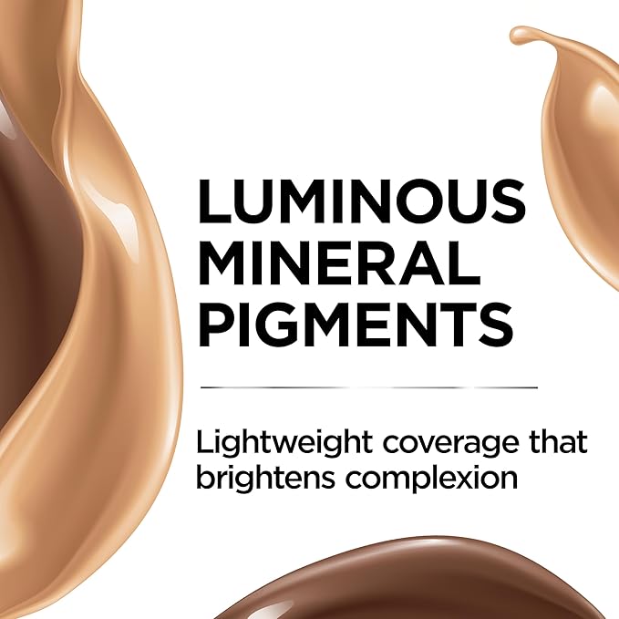 L'Oreal Paris True Match Nude Hyaluronic Tinted Serum Foundation with 1% Hyaluronic acid, Rich Medium 4.5-5.5, 1 fl. oz.