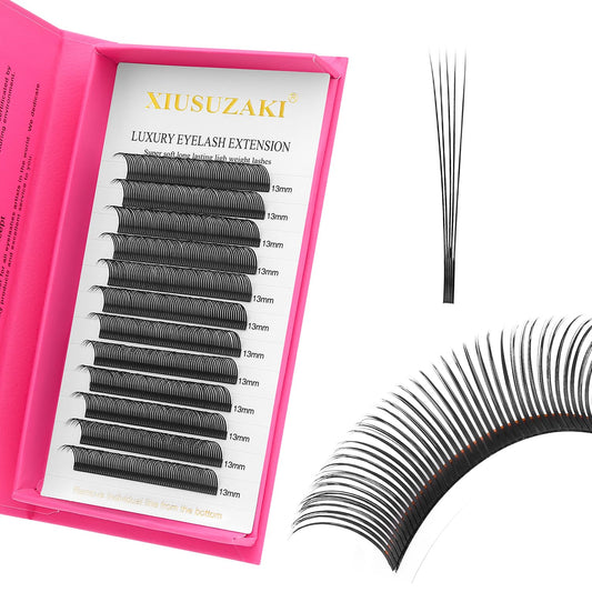 5D Flower Lash Extensions Spikes Lashes 0.07 Matte Black D Curl Lashes 15mm Volume Eyelash Extension Lash Trays Professional Use(5D Flower,0.07-D,15mm)