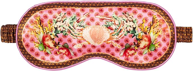 slip Pure Silk Sleep Mask - 100% Pure 22 Momme Mulberry Silk Eye Mask - Comfortable Sleeping Mask with Elastic Band, Zodiac Collection: Cancer