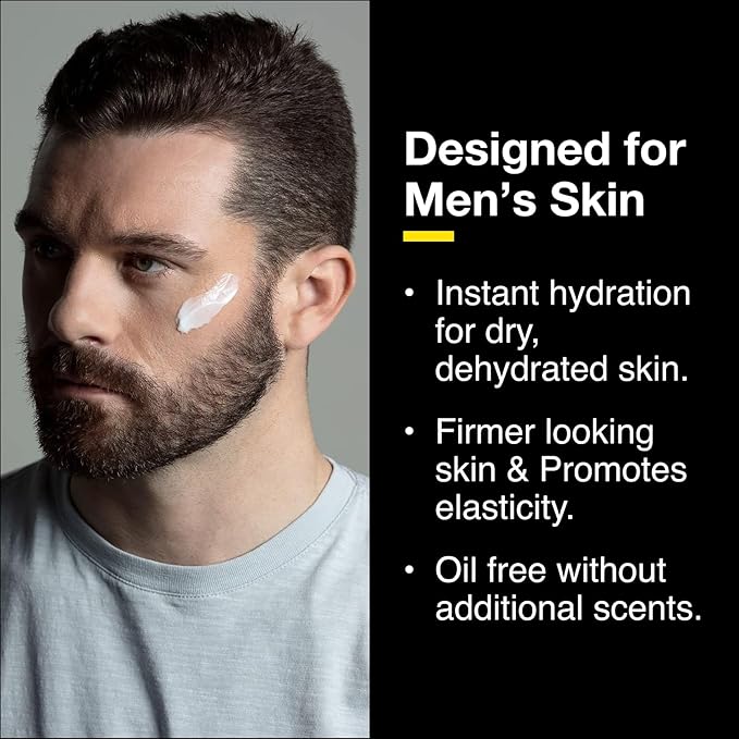 Lumin - Daily Face Moisturizer for Men - with niacinamide, Mens Face Lotion, Mens Skin Care, Ideal for normal & combination skin, 50ml, 2-Pack