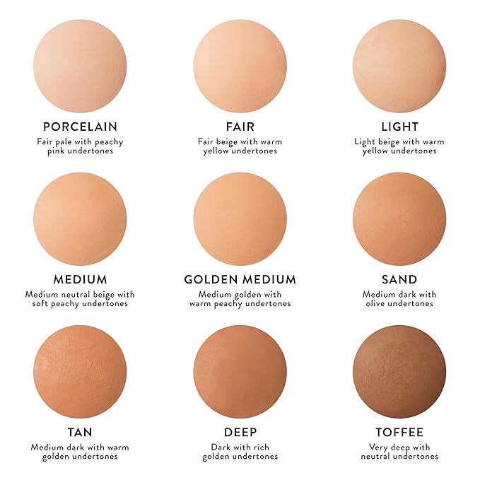 LAURA GELLER NEW YORK Baked Double Take Powder Foundation - Medium - Buildable Medium to Full Coverage - Matte Finish