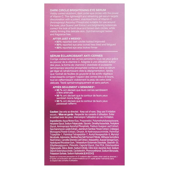 StriVectin Super C Dark Circle Brightening Eye Serum, 0.5 oz