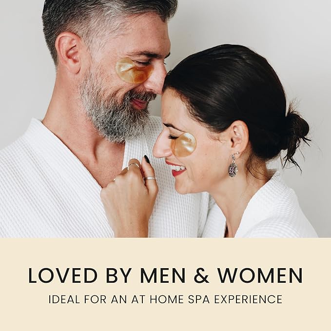 24K Gold Under Eye Patches,Eye mask under eye patches, Eye patches for puffy eyes and dark circles,Eye patches,Under eye patches for puffy eyes dark circles,Under eye treatment, Eye Care,32 pairs