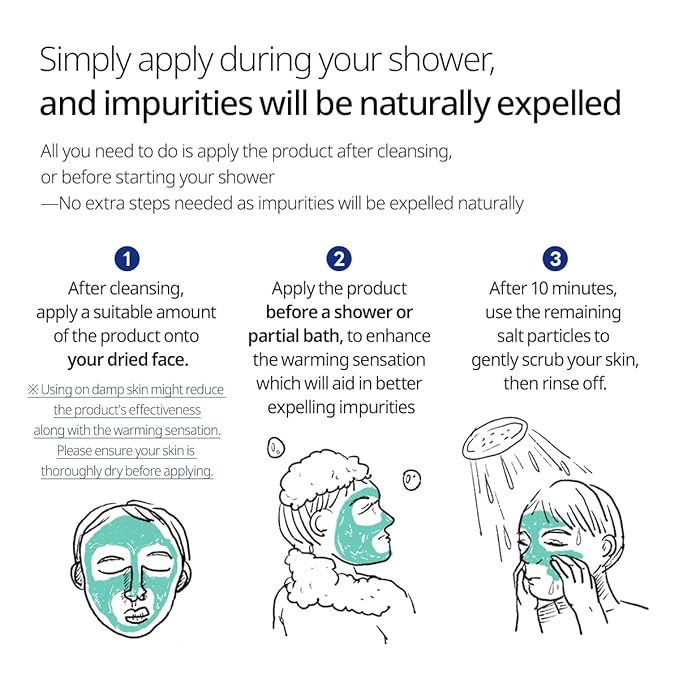 Saunan Heating Salt Mask - Top Finnish Sea Sauna Salt Mask for better skin. Healing dead skin cells and effective pore reducer. No more blackheads.(5.29 oz)