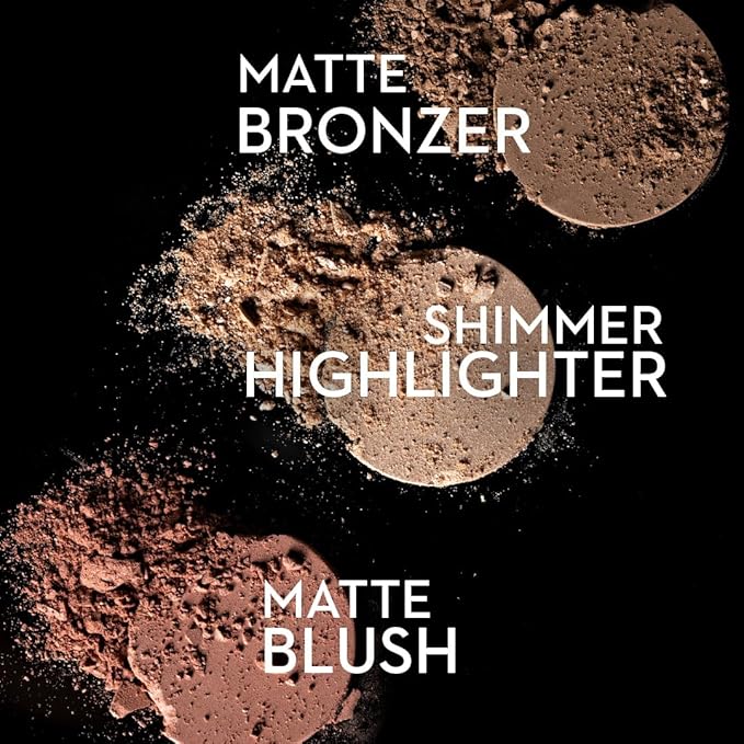 Sugar Cosmetics Contour De Force Face Palette01 Subtle SummitLonglasting formula, Lightweight Blush, Highlighter and Bronzer, Paraben free.