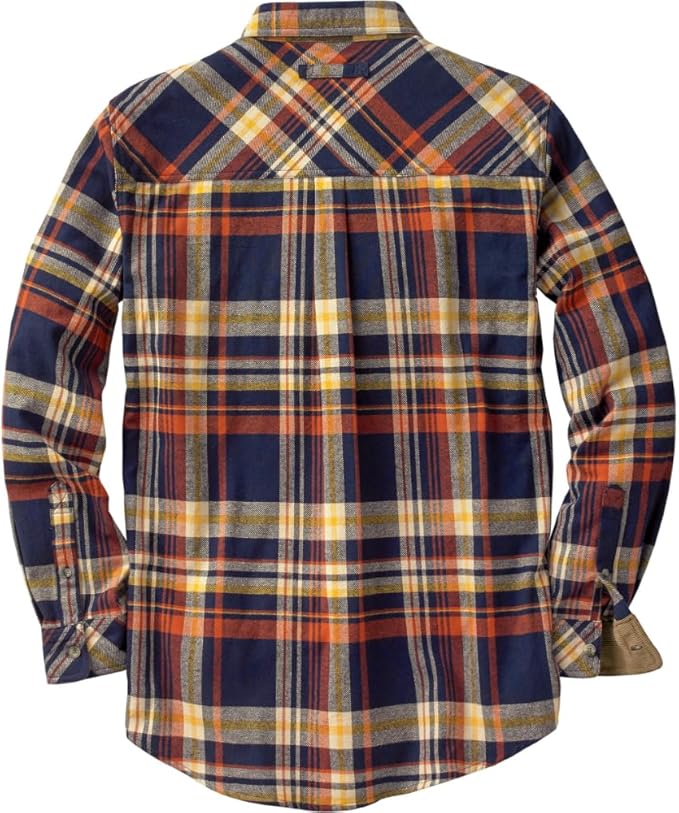 Legendary Whitetails Men's Flannel Shirt Long Sleeve Button Down 100% Cotton