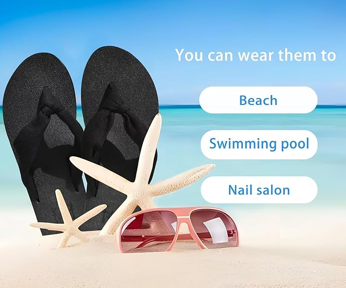 KuaiLu Womens Dressy Sandals Arch Support Yoga Mat Walking Cross Slides Ladies Slip on Orthotic Travel Outfits Slippers Cushion Comfortable