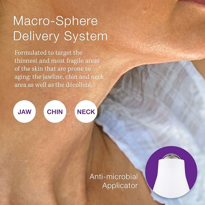 SBLA Beauty - Neck, Chin & Jawline Sculpting Wand 0.7 Fl Oz / 20mL - Lifts & Firms the Neck, Chin, Jawline & Decollete - Reduces Lines & Wrinkles - Smooths, Tightens Sagging Skin - Evens Out Skin Tone