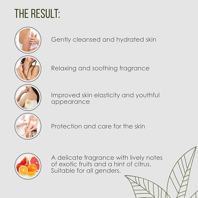 ECOLATIÈR Vanilla Body Wash with Organic Argan Oil - Moisturizing Natural Body Wash for Women & Men, 97.5% Natural Ingredients, Vegan, Hydrating & Antioxidant Care for Soft, Smooth Skin, 20.3 Fl Oz