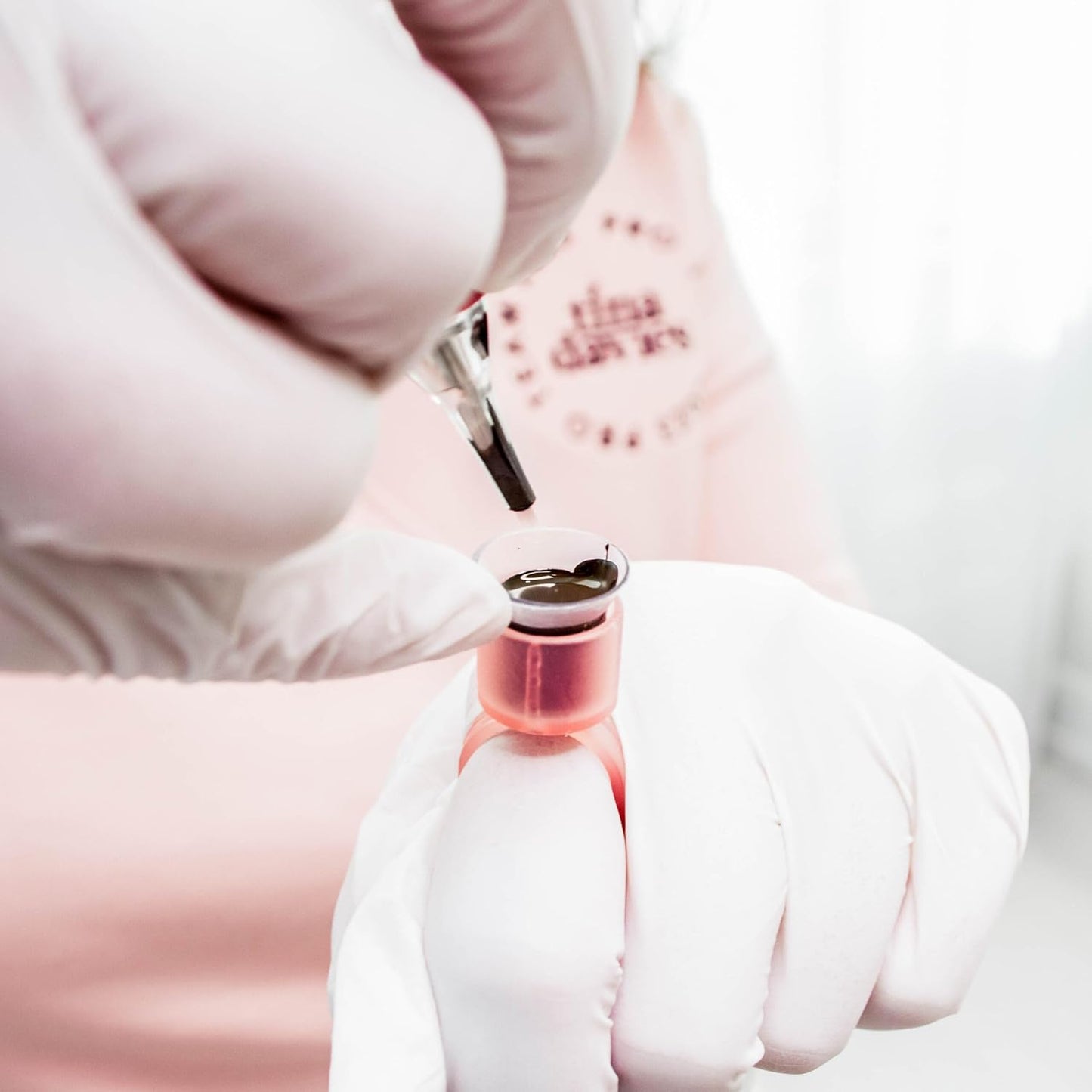 Tina Davies PIXL Cartridge, 8U Curved Flat Medium Taper Cartridge for Linework, Hairstrokes, Eyebrows, Lips, and Eyeliners .30mm 8U CF MT, Pack of 10