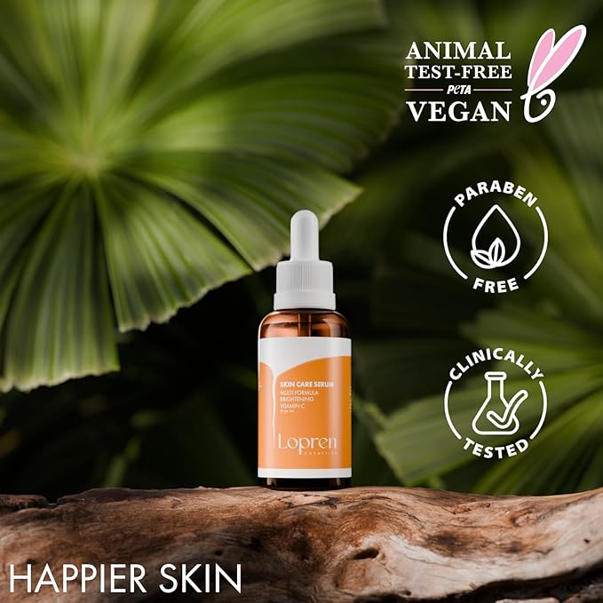 Vitamin C Brightening Multi-Formula Face Serum, Hydrating & Anti-Aging Skin Care, Dark Spot Corrector with Niacinamide & Peptides, 1 Fl Oz