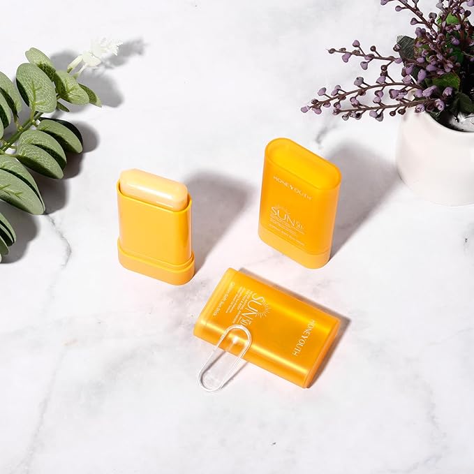 Sunscreen Stick SPF 50+ PA++++ 0.56Oz | Water Resistant (80 Min) | Face & Body Sunscreen for Sensitive Skin | Non-Greasy, No White Cast | Compact Travel-Friendly Sun Protection (pack of 1)