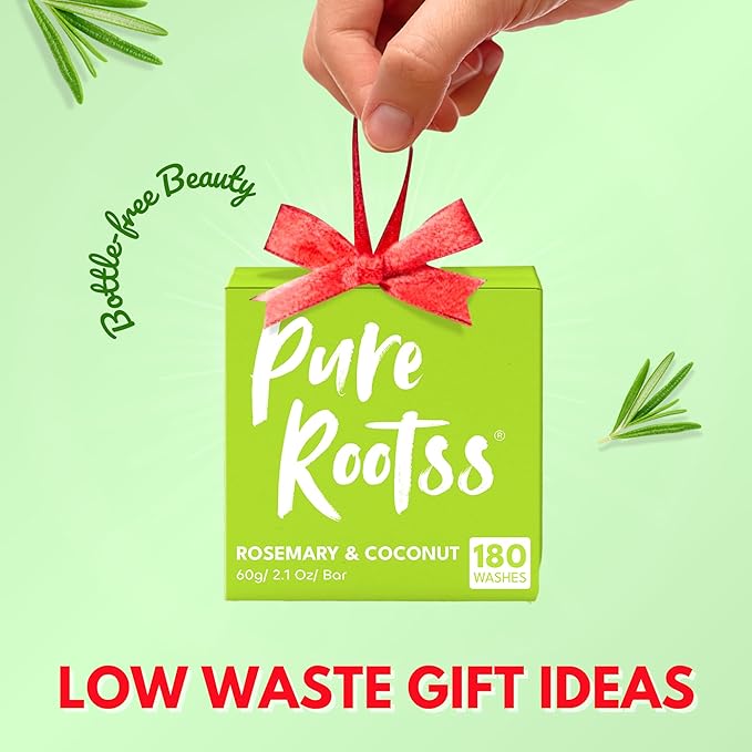 Rosemary Shampoo and Conditioner Bar Set 3 - Hair Growth, Regrowth, and Anti Hair Loss - Natural Solid Shampoo Bars for Women with Straight, Curly Hair for Thinning, Thickening Sulfate & Silicone free