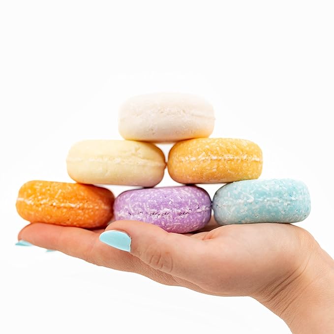 Rosemary Lavender Volumizing Shampoo Bar, Vegan, Sulfate-Free, Made in the USA, with Rice Protein for Fine Hair, Eco-Friendly, Plastic-Free, Up to 60 Washes