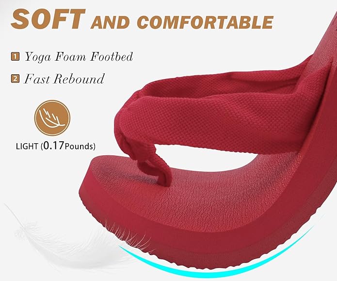 KuaiLu Womens Dressy Sandals Arch Support Yoga Mat Walking Cross Slides Ladies Slip on Orthotic Travel Outfits Slippers Cushion Comfortable