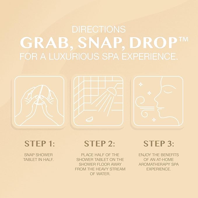 Eucalyptus Shower Steamers by Terra Essentials – 12 Showers Aromatherapy Tablets with Eucalyptus & Mint, Natural, Made in USA, Stress Relief & Relaxation Gift