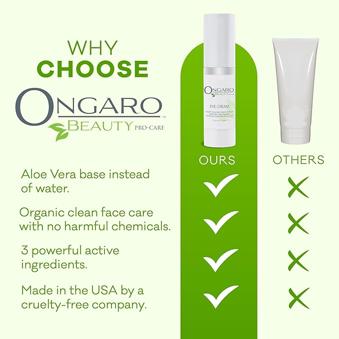 Eye Wrinkle Cream for Women - Organic Anti-Aging Dark Circles Under Eye Treatment - Under Eye Cream for Puffiness and Bags Under Eyes, Crow's Feet- Hyaluronic Acid, Vitamins A, C & E