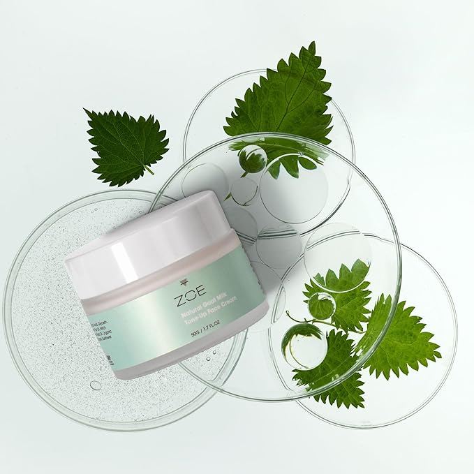 ZOE Radiance Face Cream - Oganic Face Moisturizer for Glowing Skin - Botanical Extracts & Vitamins & Goat Milk & – Hydrating for Sensitive Skin and Dry Skin
