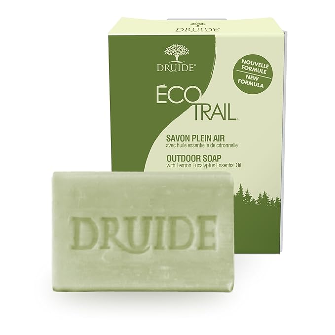 Ecotrail Eucalyptus Outdoor Soap – 2-in-1 Multi-purpose Cleaner, All Natural Bar Soap For Women, Palm-Free & Vegan – 105 g (3.7 oz) Eucalyptus