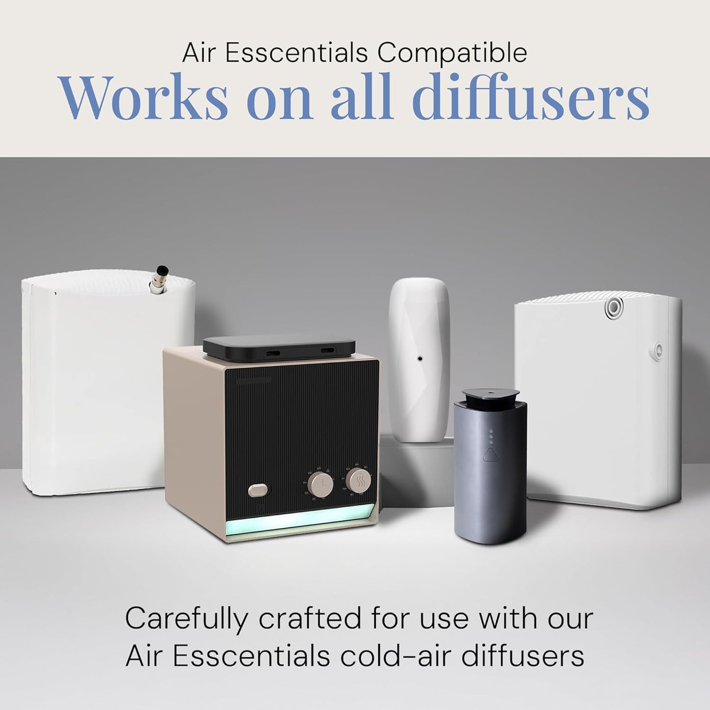 Santal Aroma Oil, Essential Oils Blend for Diffusers & Scent Machines, Sensual Sandalwood & Cardamom, Aromatherapy, Cold Air Diffuser Compatible, 100 mL