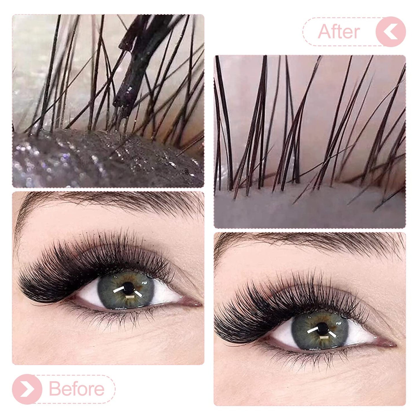 Eyelash Cleanser Concentrate 200ml Cherry Blossoms Professional Lash Shampoo Foaming Cleanser DIY Paraben & Sulfate Free Non-lrritating Wash for Extensions Lashes with Salon Home Care-Makes 20 Bottles