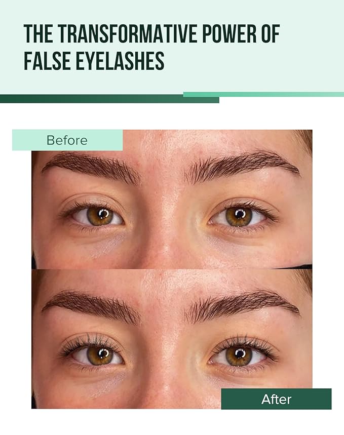 Wispy Cat Eye Lashes Demi Wispies Eyelashes C Curl False Lashes Clear Band Lashes Short False Eyelashes Natural Mink Lashes 7 Pairs