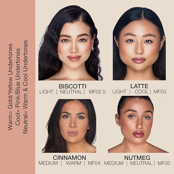 bellapierre Mineral Foundation SPF 15 - Loose Powder Foundation | Vegan & Cruelty Free Natural Makeup | Full Coverage Matte Finish | Hypoallergenic | Oil & Talc Free - 0.32 Oz - Cinnamon