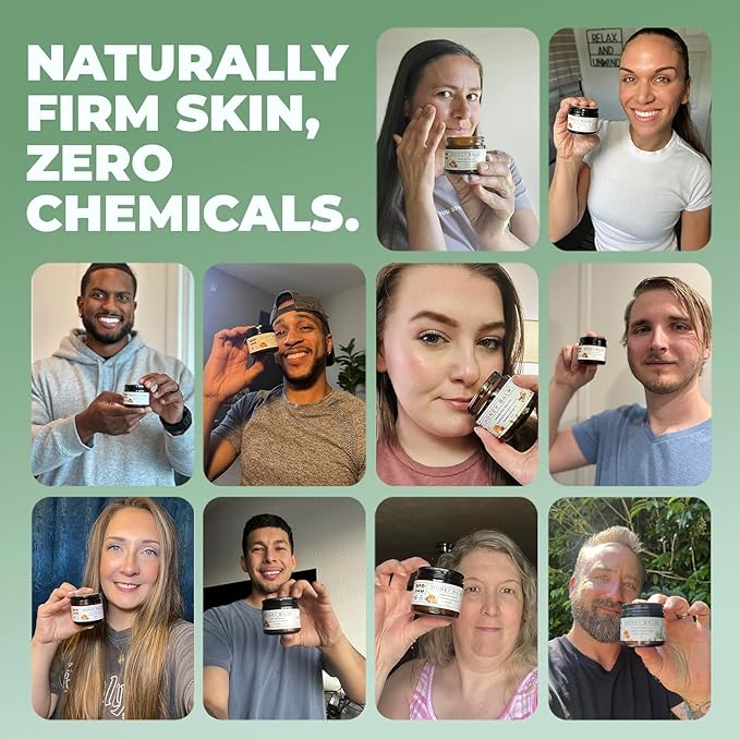 Tallow and Honey Balm, Organic Body Butter, Grass-Fed Beef Tallow for Skin, Soothing All-Natural Moisturizer for Body and Face | Made in USA - 2 oz (Sandalwood Vanilla)