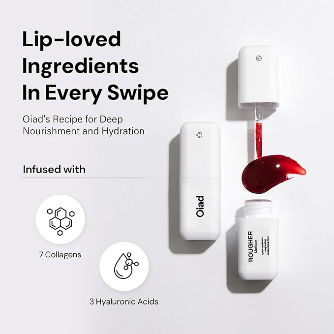 Liptique Korean Lip Stain Peel Off - 24 Hour Long Lasting Lip Tattoo, Waterproof & Transfer Proof, Nourishing & Hydrating Lip Tint for Women, Instant Plumping Lip Tints Peel Off (004 ROSITE)