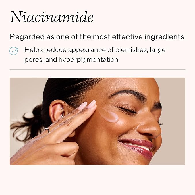MDacne Facial Moisturizer with Niacinamide 2% - Oil-Free Active Daily Treatment Cream to Reduce Under-Eye, Dark Circles & Wrinkles - Soothing & Moisturizing 2 oz (Pack of 1)