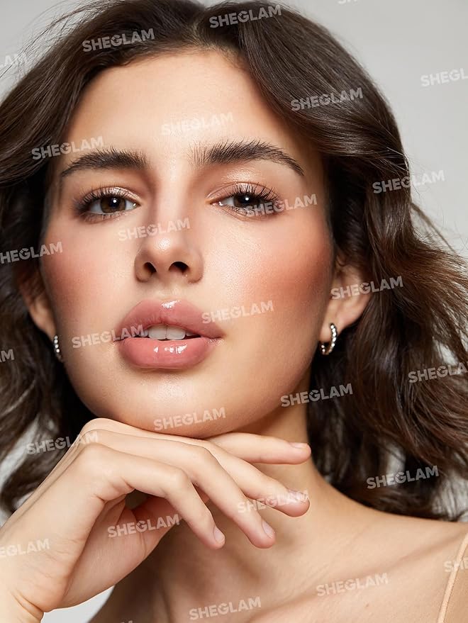 SHEGLAM 2 In 1 Dual Head Cream Contour Highlighter Stick Highly Pigmented Face Bronzer Makeup - Pearl & Sand