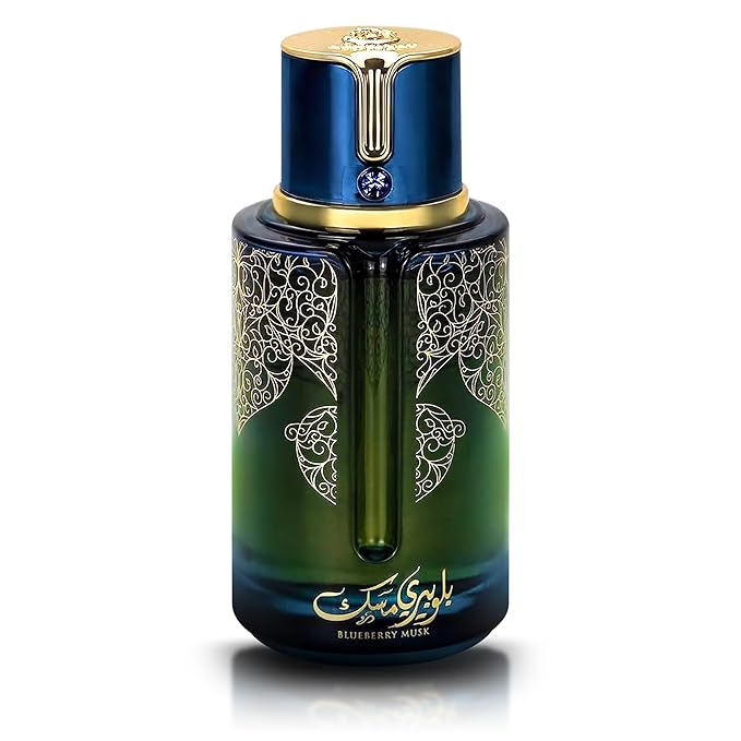 Blueberry Musk Eau de Parfum - Long Lasting Unisex Cologne for Men and Women, Rich & Sensual Fragrance Spray - Bold Fruity & Floral Scent with Woody Base - 100 ml / 3.4 Fl Oz