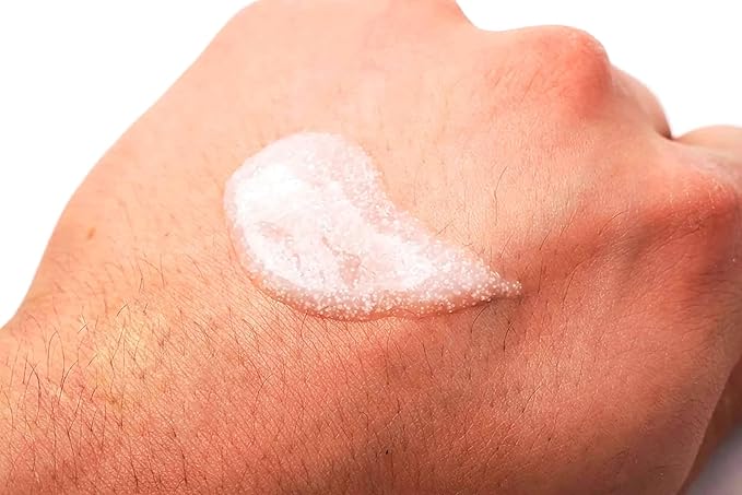 Strive - Fresh Face Jojoba Scrub - Mens Face Scrub, Fragrance Free, Smooth, Clear Skin, Refreshing with Aloe Vera, Centella Asiatica, Hyaluronic Acid & Niacinamide - For All Skin Types - 30 ML