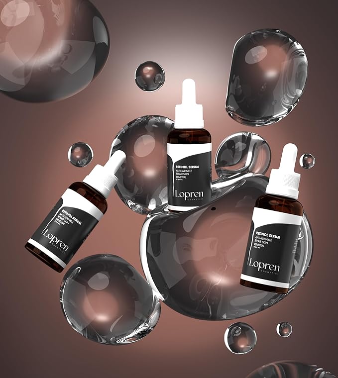 Retinol Facial Oil – Advanced Anti-Aging & Skin Renewal Treatment, Hydrating & Firming Serum with Retinol, Squalane & Jojoba Oil – 1 Fl Oz