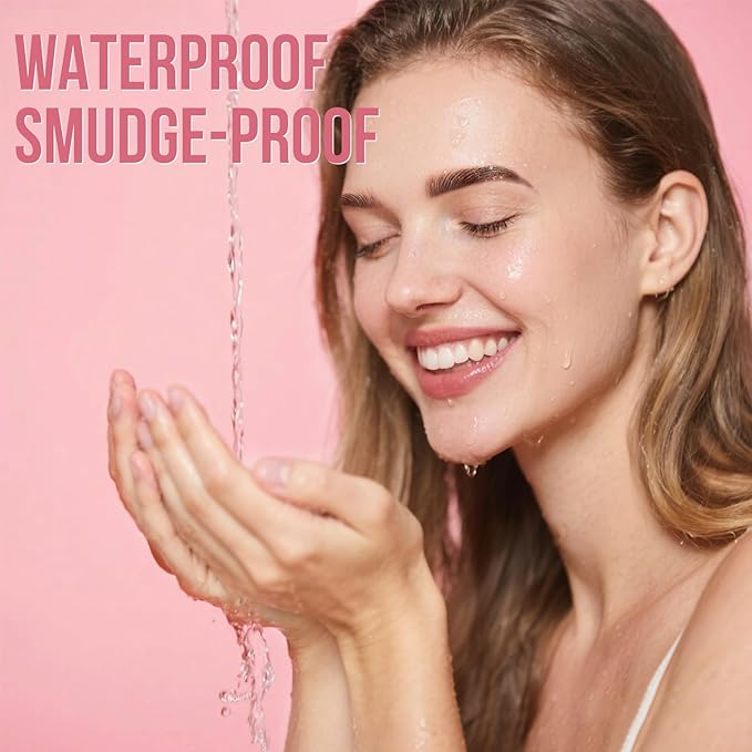 Eyebrow Pen - Microblading eyebrow pencil with Micro-Fork Tip & Precision Tip for Natural Brows, Eyebrow Pencils for Women, Dual-Ended Brow Brush, Waterproof, Black Brown