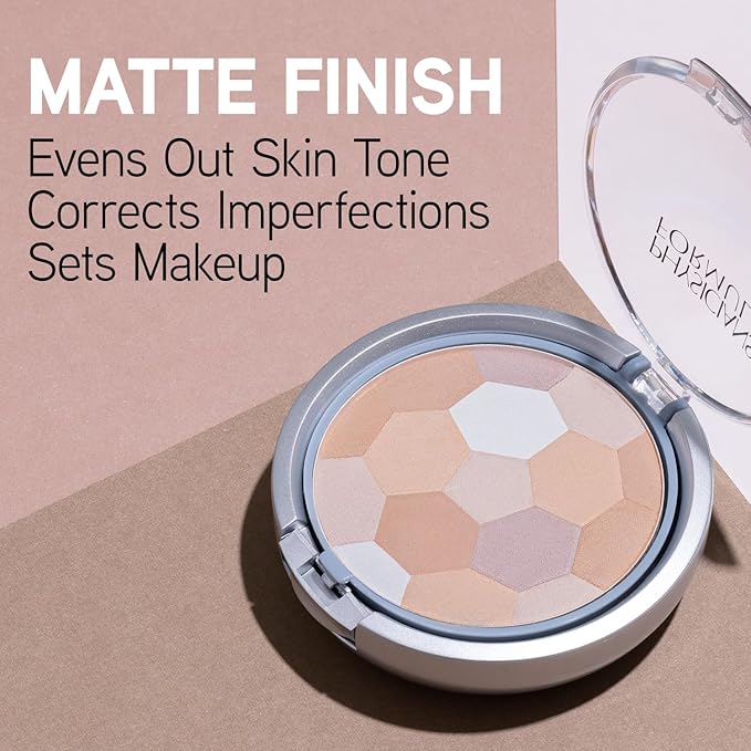 Physicians Formula Setting Powder Palette Multi-Colored Pressed Finishing Powder Translucent, Natural Coverage & Murumuru Butter Bronzer | Light Bronzer | Bronzer Face Powder Makeup