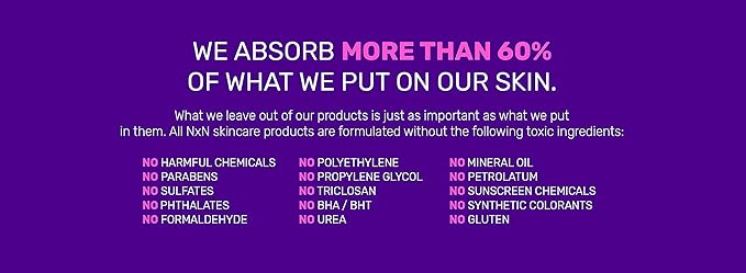 NXN Whipped Day Cream Face Moisturizer with Natural Retinol, Squalane & Grapeseed Oil - Anti Aging Facial Formula for Dry/Sensitive Skin, USA Made