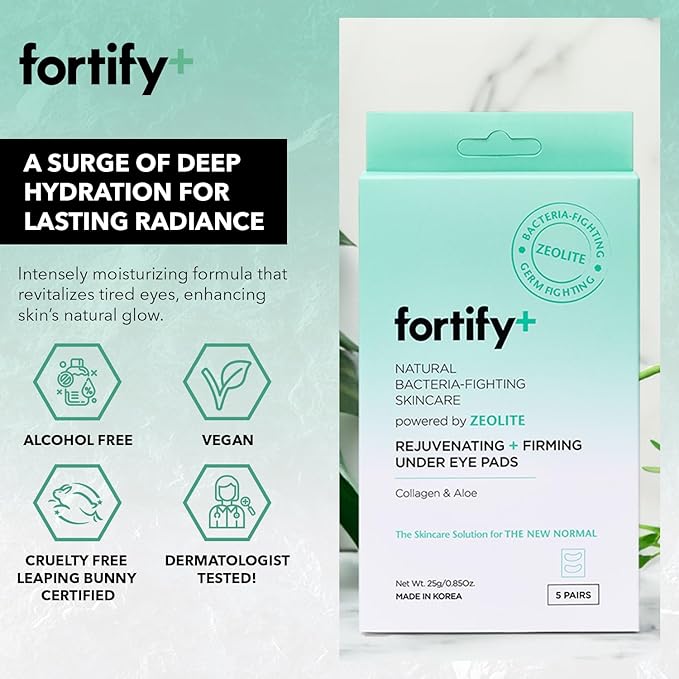 Under Eye Patches For Puffy Eyes and Dark Circles - Dermatologist Tested Anti-Aging - Ultra Hydrating, Anti Wrinkle Patches - Natural, Vegan, Clean Beauty, Korean Skin Care - 5 Pairs