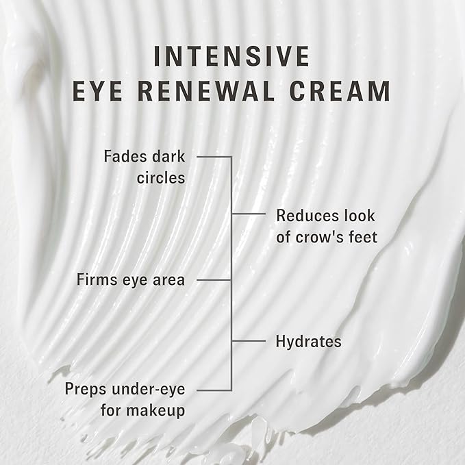 SHANI DARDEN SKINCARE Intensive Eye Renewal Cream, Anti-Aging Eye Cream for Fine Lines, Crow’s Feet and Dark Circles, Crease-Free and Makeup-Ready, 0.50 fl oz