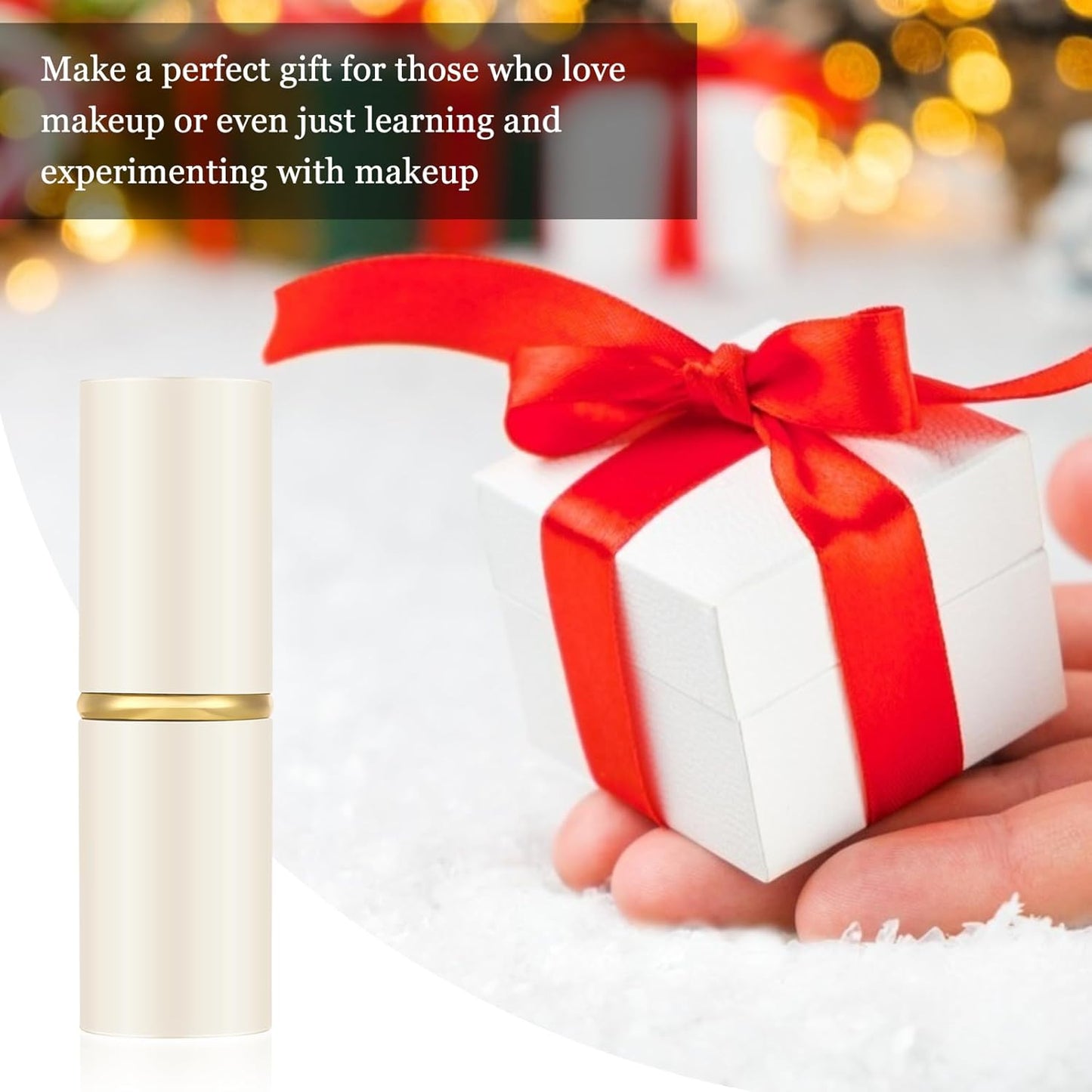 Falliny Retractable Kabuki Makeup Brush, Angled Travel Powder Foundation Blush Brush Makeup Brush for Blush, Sunscreen,Bronzer, Buffing, Concealer,Highlighter, Powder Cosmetics