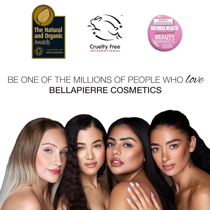 bellapierre Mineral Foundation SPF 15 - Loose Powder Foundation | Vegan & Cruelty Free Natural Makeup | Full Coverage Matte Finish | Hypoallergenic | Oil & Talc Free - 0.32 Oz - Mocha