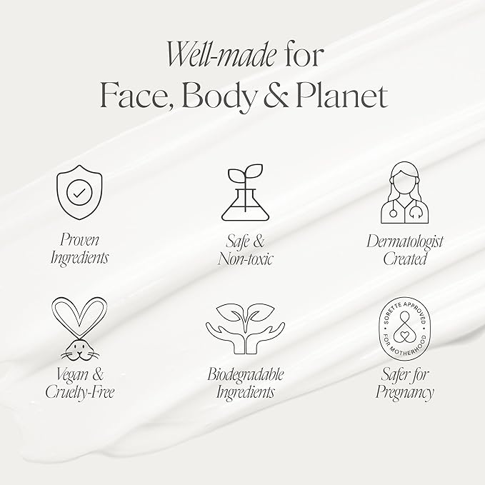 Doctor Rogers Face Lotion. Unscented Moisturizing Lotion for Sensitive Skin. Lightweight Hydration. Moisturize & Strengthen Skin, Fragrance & Paraben Free 1.7 Ounce (50ml)