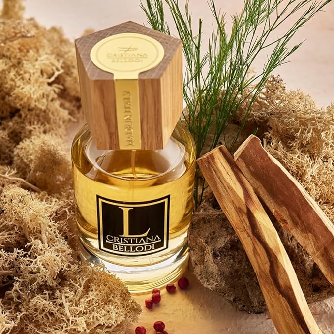 L for Unisex - Perfume for Women & Men - Long Lasting Cologne from Italy - Woody Musk Fragrance with Pink Pepper, Sandalwood, Oud, Vanilla Notes - Eau de Parfum - 3.4 oz EDP Spray