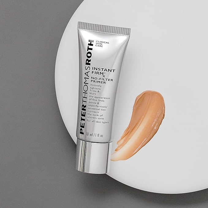 Peter Thomas Roth | Instant FIRMx No-Filter Primer, Instant Skin Tightener, Instant Skin Firmer, Makeup Primer For Face, Blurring Face Primer
