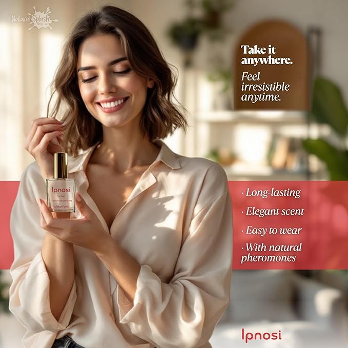 lpnosi Pheromone Perfume for Women - Long Lasting Chic Scent with Gardenia & Fruity Notes, Confidence-Boosting Spray, Travel-Friendly, 1 fl oz