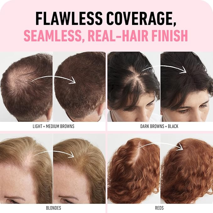 Boldify Hair Fibers Color Sample Kit - Fill In Thinning and Fine Hair for an Instantly Fuller, Thicker Look - 14 Shades for Women & Men - Blondes