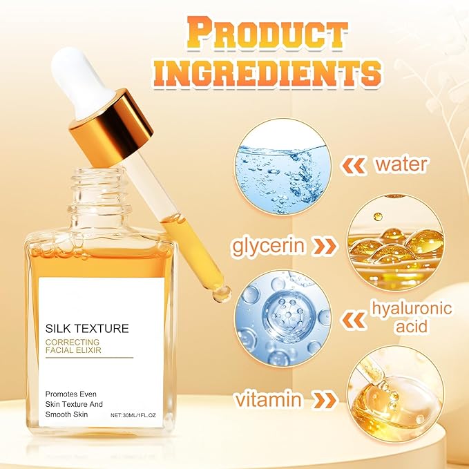 Gouda Silk Body Oil 2-Pack Set - Hydrating & Nourishing Dry Skin Treatment with Argan & Jojoba Oil, Non-Greasy Fast Absorbing, 2 Bottles Complete Course for Best Value