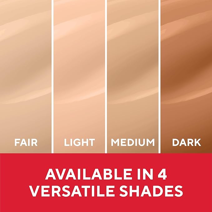 Mirabella Defense CC Creme Full Coverage Foundation with SPF 20, CC Cream Foundation with Sunscreen & Hyaluronic Acid, Oil Control with Salicylic Acid - Medium